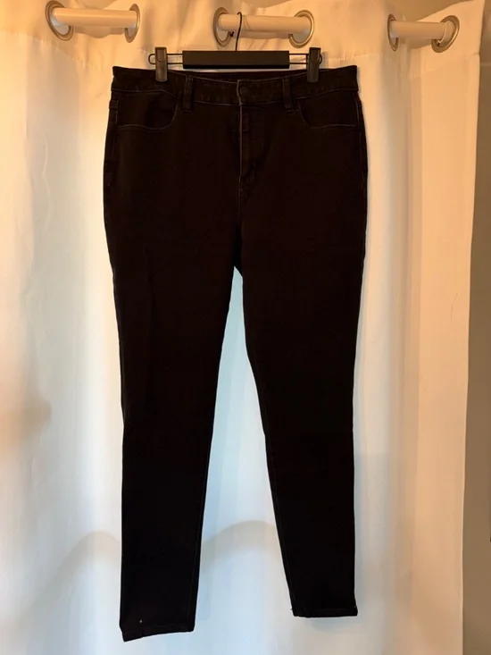 American Eagle Skinny Jeans- Black- Size 14 - Picture 3 of 3